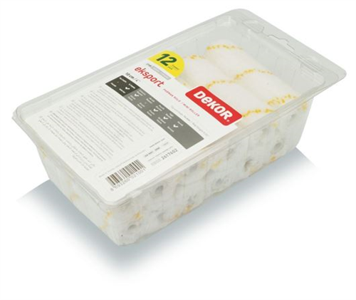 DEKOR EXPORT PARMAK RULO YEDEK 10 CM 12Lİ 